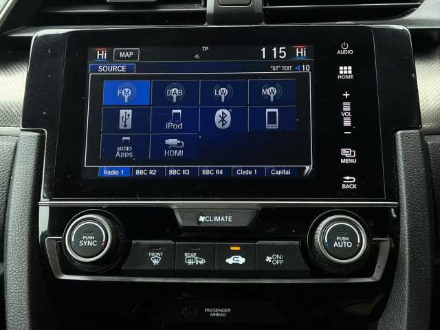 Honda Civic Sr Vtec Cvt 