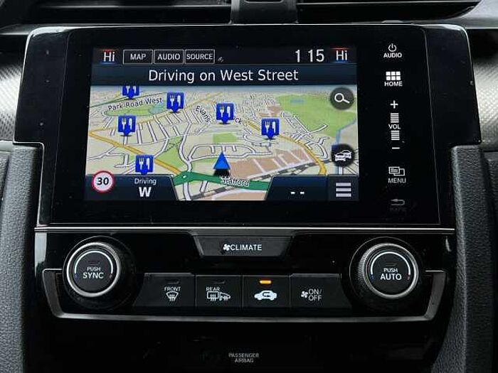 Honda Civic Sr Vtec Cvt 