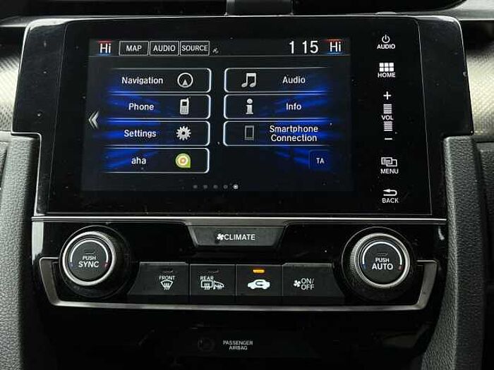 Honda Civic Sr Vtec Cvt 