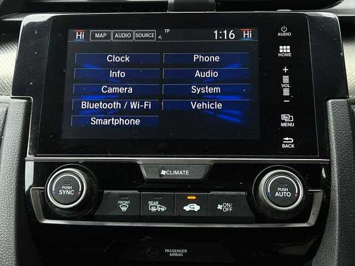 Honda Civic Sr Vtec Cvt 